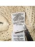 L.L.Bean 100% Cotton Solid White Ivory Pullover Sweater Size M - photo 6