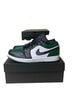 Nike Black Green White Sneakers Size 10 - photo 2