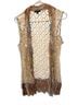 Alberto Makali 100% Polyester Ivory Vest Size L - photo 1