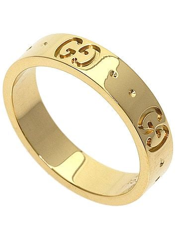 Gucci Gucci Icon #8 Ring, 18K Yellow Gold, Women's GUCCI (view 1)