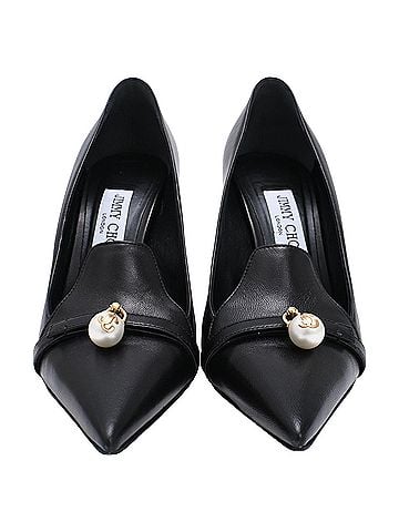 Jimmy Choo Jimmy Choo Felicitie 95 Pumps in Black Leather (view 2)