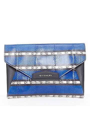 Givenchy Givenchy Antigona Envelope striped elaphe leather clutch bag (view 1)