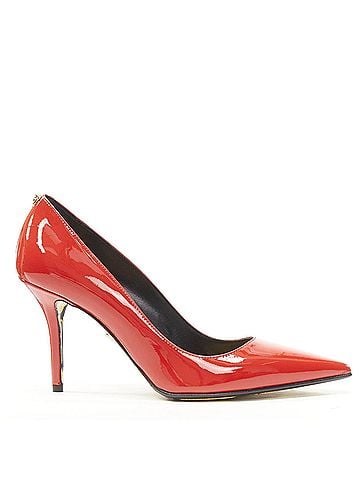 Versace Versace red patent Medusa stud pumps (view 1)