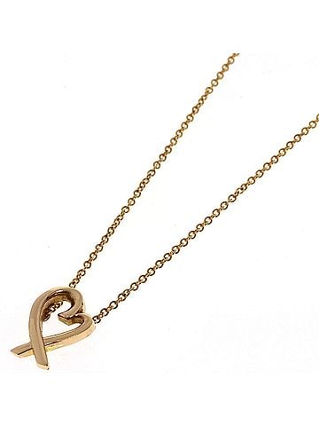 Tiffany & Co. Tiffany &amp; Co. Loving Heart Necklace, 18K Pink Gold, Women's. (view 1)