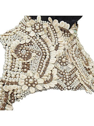 Alexander McQueen Alexander McQueen pearl bead halter neckpiece (view 2)