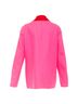 Versace 100% Wool Pink Versace colorblock double breasted coat Size 8 - photo 10