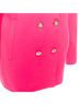 Versace 100% Wool Pink Versace colorblock double breasted coat Size 8 - photo 7