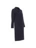 Hermès 100% Wool Black Hermes solid black double face pure cashmere coat Size 2 - photo 4