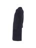 Hermès 100% Wool Black Hermes solid black double face pure cashmere coat Size 2 - photo 6