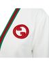 Gucci 100% Synthetic White Gucci Web stripe mesh track jacket Size XS - photo 2