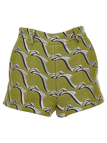 Gucci Gucci Heron bird jacquard formal shorts (view 1)