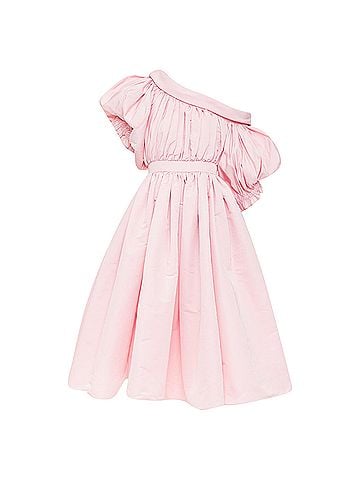 Alexander McQueen Alexander McQueen anemone faille dress (view 1)