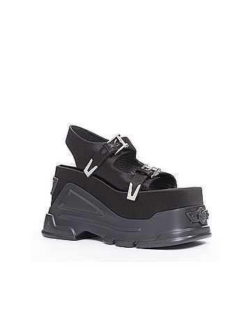 Versace Versace Anthem satin silk Medusa sandals (view 2)