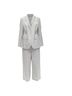 Theory 100% Wool Gray Theory Drape wool drawstring cinched blazer pants set Size 6 - photo 1