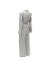 Theory 100% Wool Gray Theory Drape wool drawstring cinched blazer pants set Size 6 - photo 6
