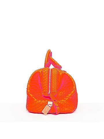 Céline Celine 2011 Orange Python Bag (view 2)