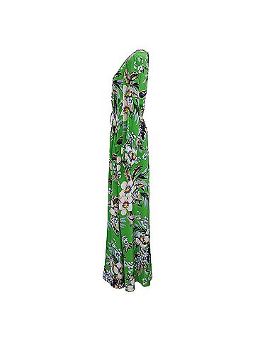 Diane von Furstenberg Diane Von Furstenberg Floral Maxi Dress in Multicolor Silk (view 2)