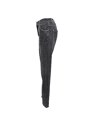 Brunello Cucinelli Brunello Cucinelli Extra Skinny Fit Jeans in Black Cotton (view 2)