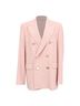 Max Mara 100% Wool Pink Max Mara Studio Double-Breasted Blazer in Pink Wool Size 12 - photo 1