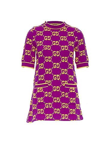 Gucci Gucci GG Supreme monogram jacquard short dress (view 1)