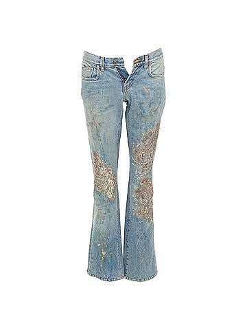 Ralph Lauren Ralph Lauren Purple Label sequin floral flared jeans (view 1)