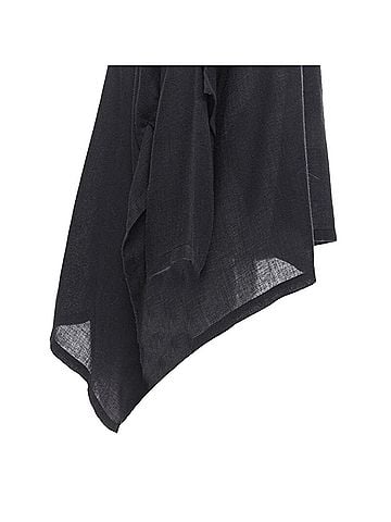 Comme des Garçons Comme des Garcons linen square shorter back loose top (view 2)