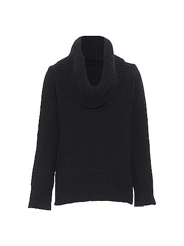Alexander McQueen Alexander McQueen wool angora blend ribbed turtleneck (view 1)