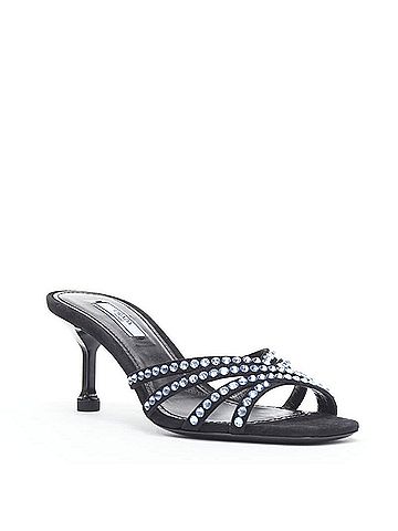 Prada Prada crystal rhinestone strappy open toe sandal (view 2)