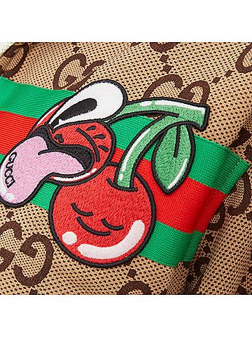 Gucci Gucci GG canvas jacquard Web stripe zip hoodie (view 2)