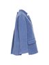 Gucci 100% Wool Blue Gucci mohair wool back button open vent flared coat Size 2 - photo 4