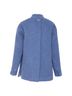 Gucci 100% Wool Blue Gucci mohair wool back button open vent flared coat Size 2 - photo 5