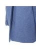 Gucci 100% Wool Blue Gucci mohair wool back button open vent flared coat Size 2 - photo 8