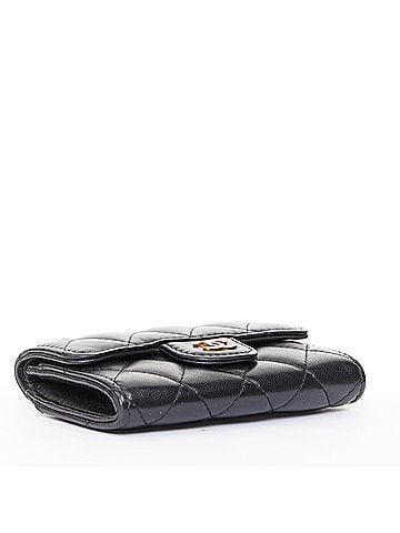 Chanel Chanel Black Leather Classic Flap CardHolder (view 2)