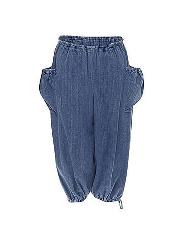 Comme des Garçons Comme des Garcons washed denim cargo bubble jeans (view 1)