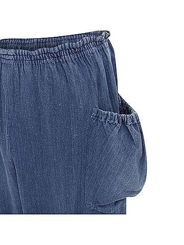 Comme des Garçons Comme des Garcons washed denim cargo bubble jeans (view 2)