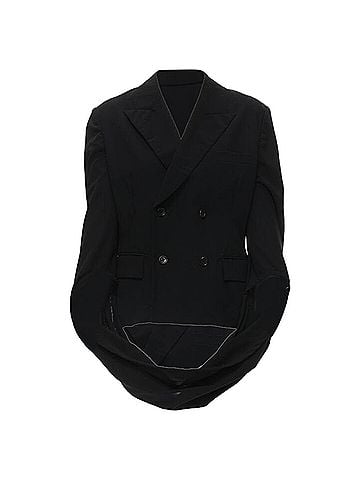 Comme des Garçons Comme des Garcons infinity loop sleeve double breasted blazer (view 1)
