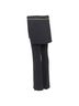 Givenchy 100% Acetate Black Givenchy Black Layered Flare Trousers Size 4 - photo 8