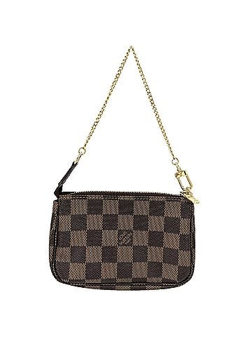 Louis Vuitton Louis Vuitton Mini Pochette Accessoires T&amp;B Accessory Pouch for Women, N58011, Damier Canvas, Brown, Gold Hardware (view 2)