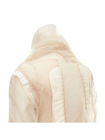Comme des Garçons Comme des Garcons deconstructed inside out tulle jacket (view 2)