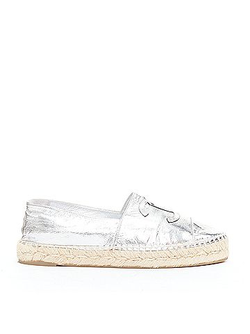 Chanel Chanel Goatskin Logo Jute Espadrilles (view 2)