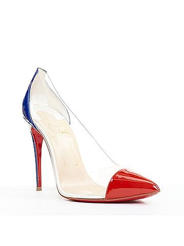 Christian Louboutin Christian Louboutin Patent PVC Point Pumps (view 2)