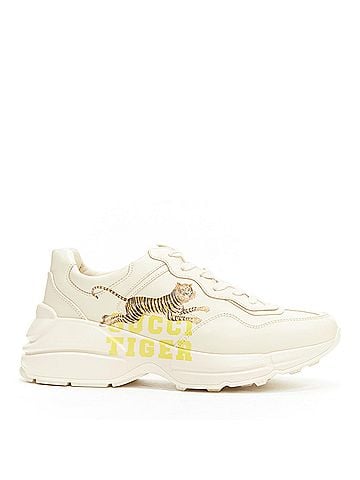 Gucci Gucci Rhyton Leather Chunky Sneakers (view 1)