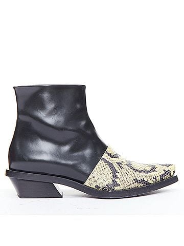 Proenza Schouler Proenza Schouler Leather Cuban Ankle Boots (view 1)