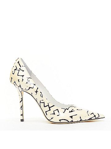 Jimmy Choo Jimmy Choo Leather Pumps (view 1)