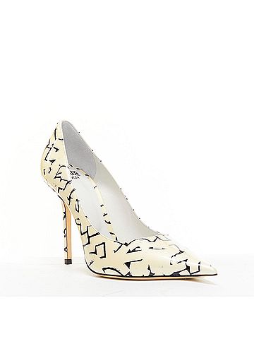 Jimmy Choo Jimmy Choo Leather Pumps (view 2)