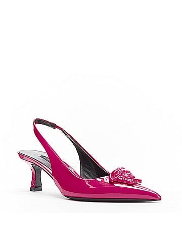 Versace Versace Palazzo Medusa Sling Kitten Heel Pump (view 1)
