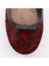 Alaïa 100% Wool Gray Alaia Leopard Fur Ballet Flats Size EU 37 1/2 - photo 10