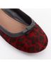 Alaïa 100% Wool Gray Alaia Leopard Fur Ballet Flats Size EU 37 1/2 - photo 6