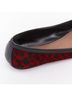 Alaïa 100% Wool Gray Alaia Leopard Fur Ballet Flats Size EU 37 1/2 - photo 7