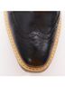Prada 100% Leather Black Prada Wingtip Platform Brogue Oxfords Size EU 37 1/2 - photo 6